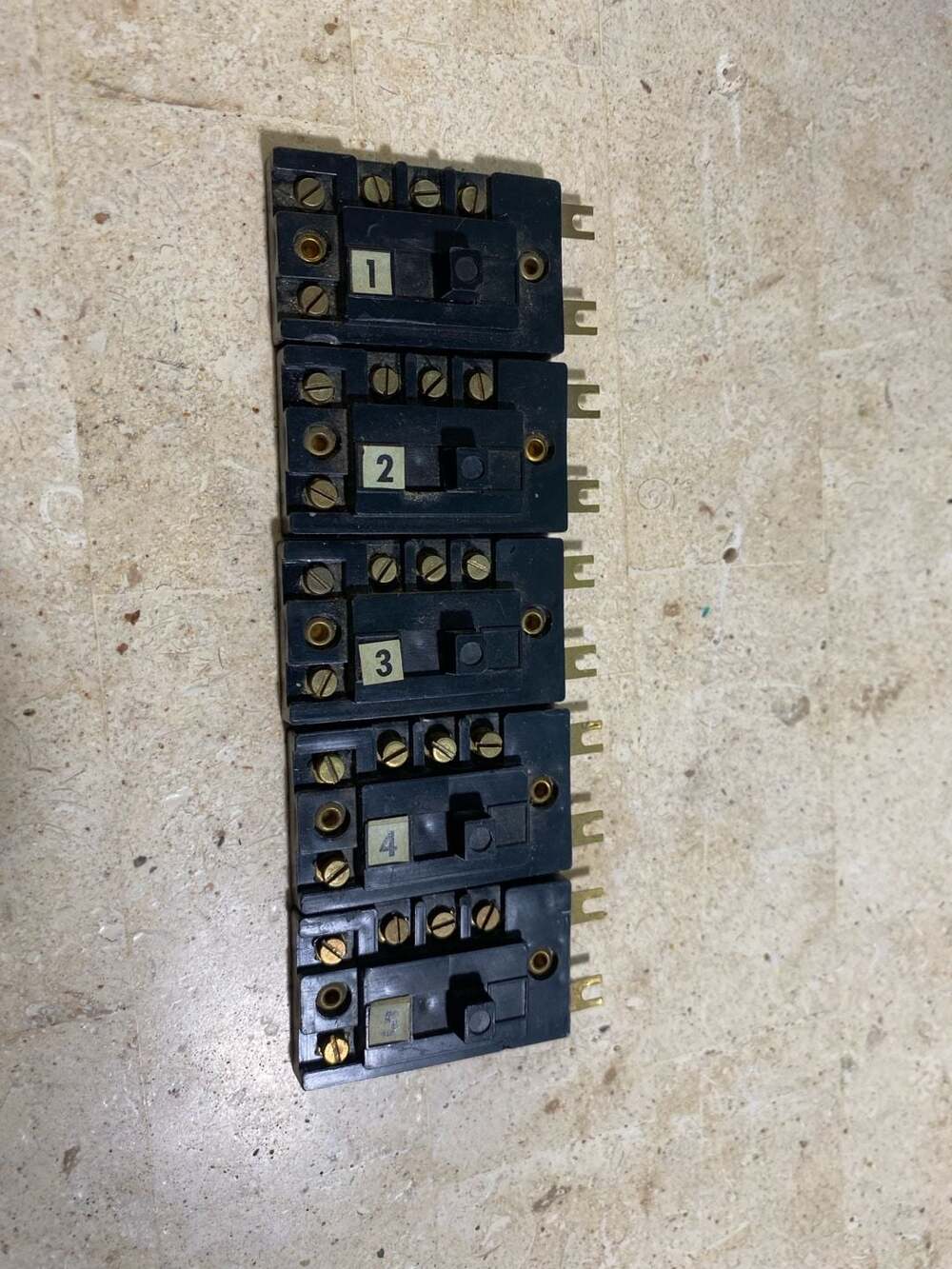 Lot of 17 Vintage Atlas HO Scale Model Train Remote Control Switch Boxes